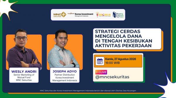 Saksikan IG Live MNC Sekuritas dan KIM Indonesia: Strategi Cerdas Mengelola Keuangan di Tengah Kesibukan