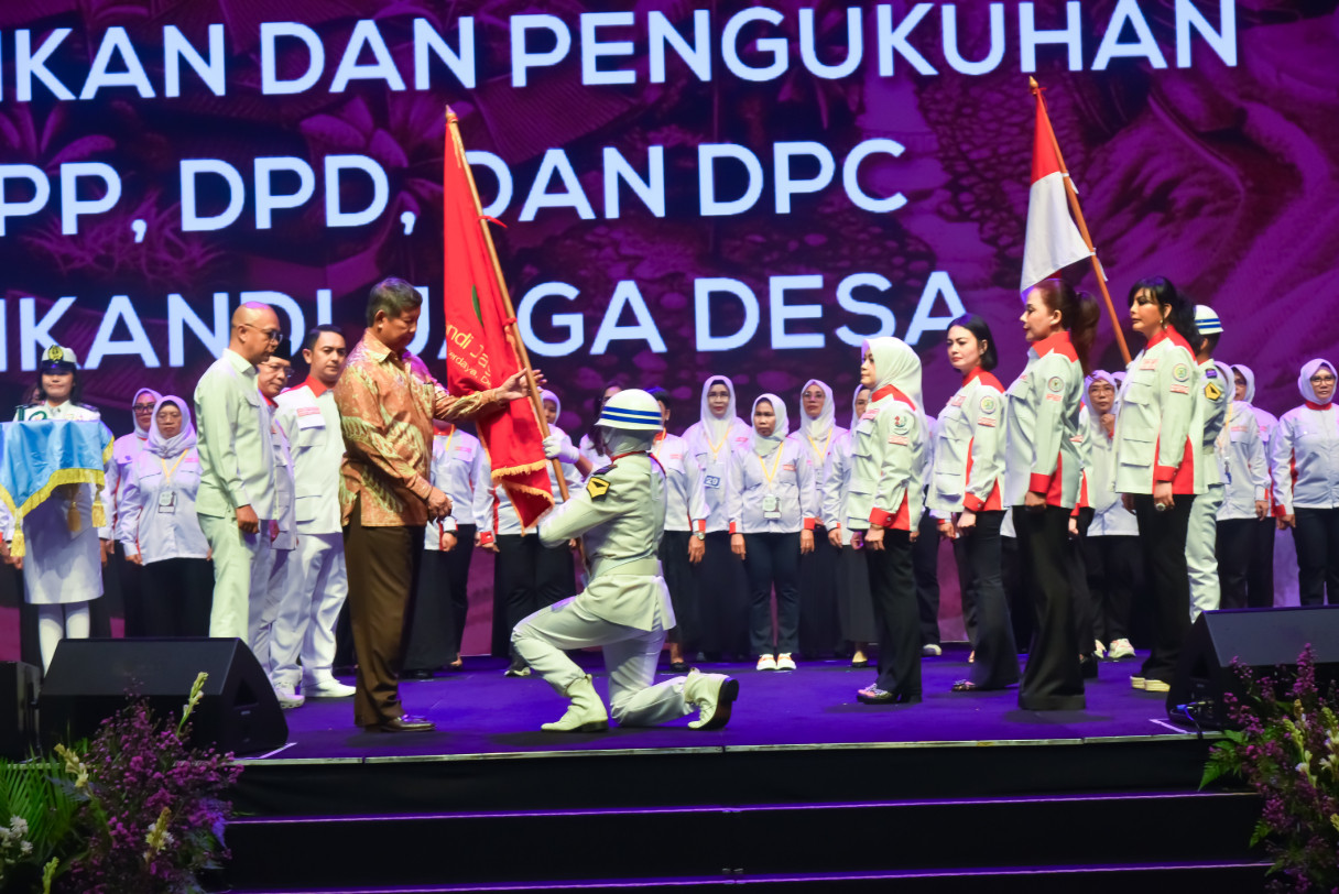 Resmi Dilantik, Sayap Organisasi ABPEDNAS Srikandi Jaga Desa Siap Berkontribusi
