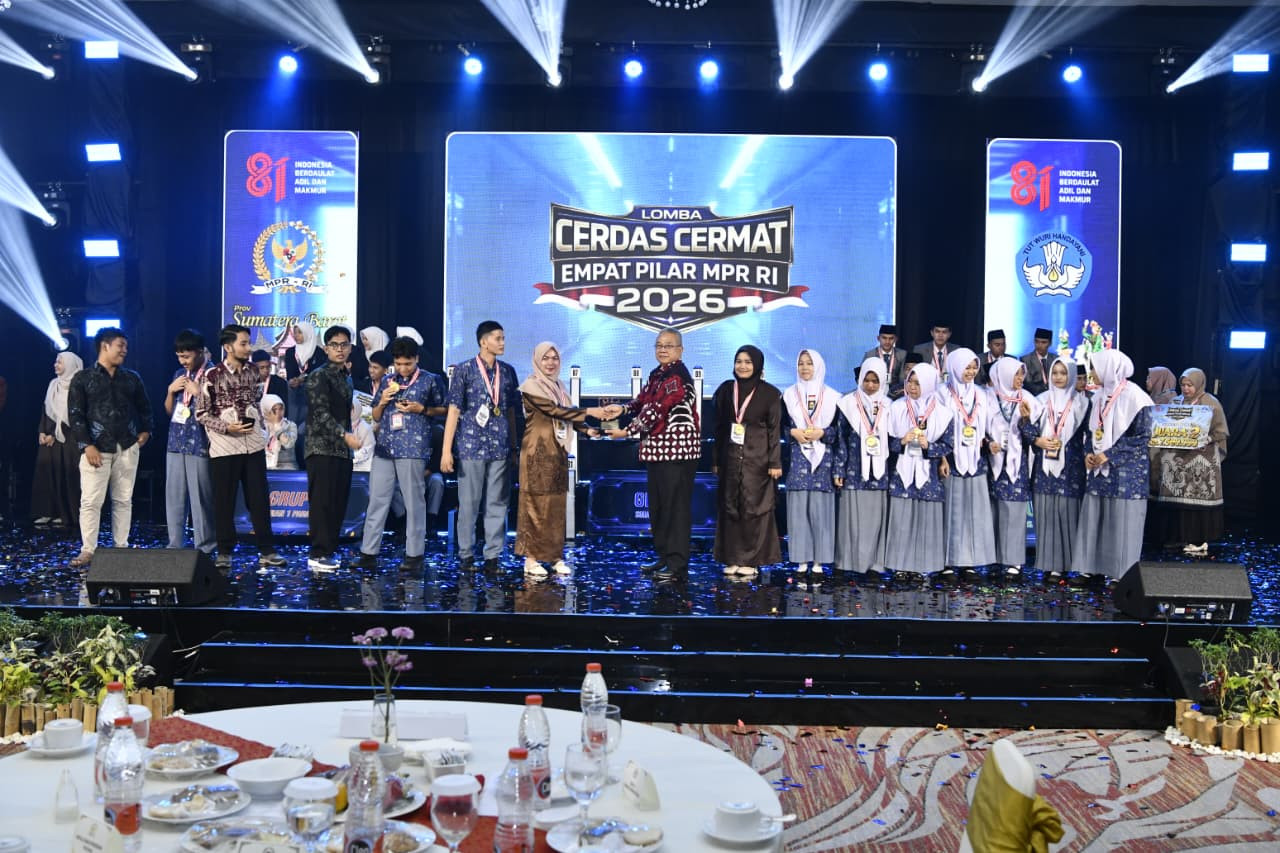 SMAN 3 Painan Raih Juara LCC Empat Pilar MPR RI, Wakili Sumatera Barat ke Tingkat Nasional