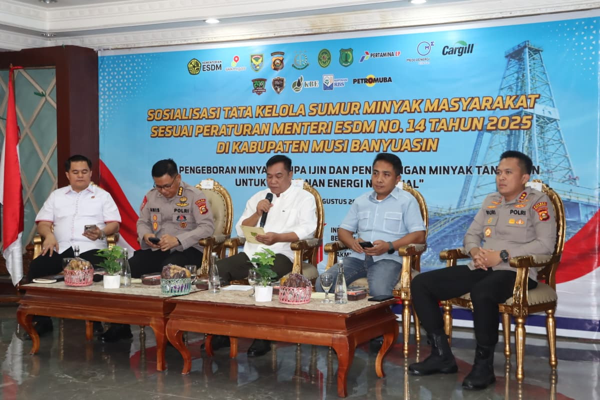 Penataan Sumur Minyak Rakyat di Muba Dimulai, Lebih dari 8.000 Titik Terverifikasi