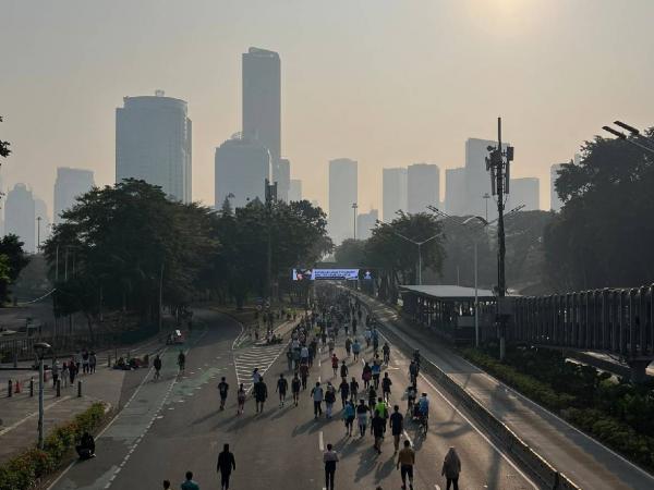 Polusi Udara Jakarta Mengganggu Aktivitas Warga