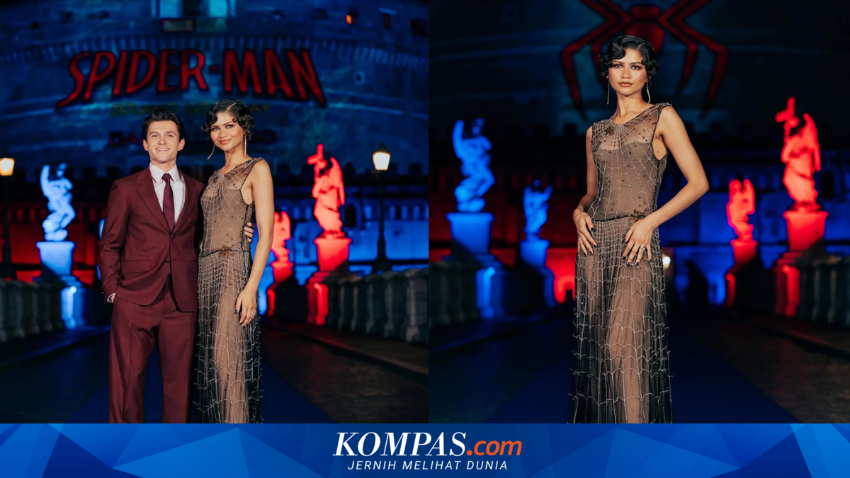 Zendaya Tampil Memukau dengan Gaun Vintage Giorgio Armani